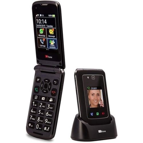 Telephone Portable Basique TTfone Titan TT950 2.8 4Go Android 8.1 Oreo Noir