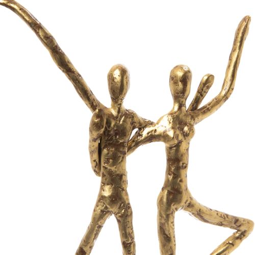 Non Communiqué Doré Figurine Personnage Joyeux - Amadeus - Or / - Aluminium