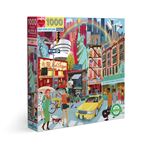 Puzzle carton adulte 1000 pieces NY CITY LIFE EEBOO Carton Multicolore