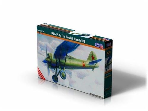 Pzl P-7 In Soviet Hands - 1:72e - Mistercraft