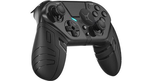 Chronus contrôleur de jeu bluetooth, sans fil, pour ps4 dualshock gamepad game manette éraflée pour ps4 controller game （noir）