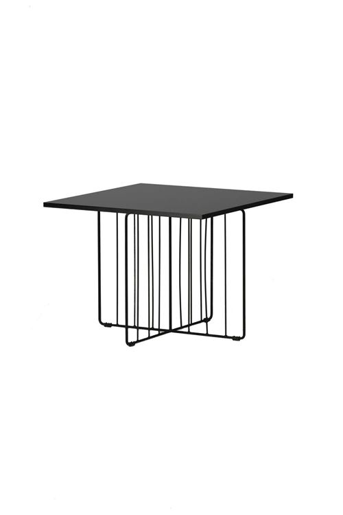 Non Communiqué Noir Dayton Table De Canapé