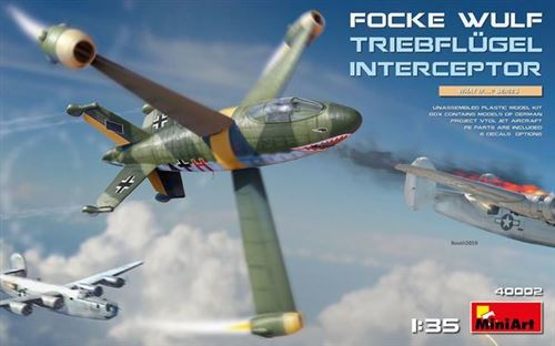 Focke-wulf Triebflügel Interceptor - 1:35e - Miniart