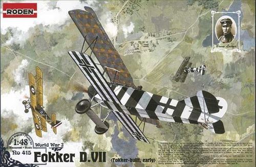 Fokker D.vii (early) - 1:48e - Roden
