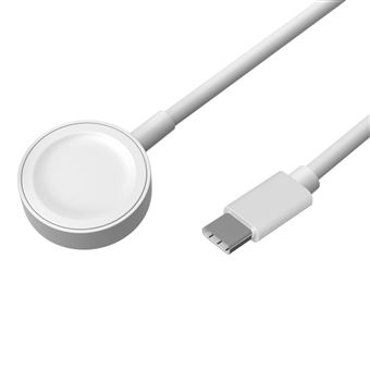 Chargeur Compatible avec Watch Series Ultra/Series SE/Series 10/Series 9/Series 8/Series 7/Series 6/Series 5/Series 4/Series 3/Series 2/Series 1 - Cable USB-C 1 mètre Adaptateur Charge Montre Phonillico® - 1
