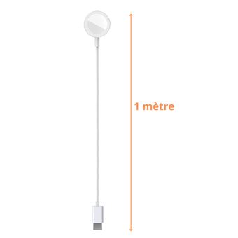 Prise Charge Rapide 20W USB-C Pour Apple Watch - Compatible Série 10 à 1, Ultra 2
