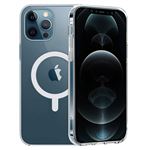 Coque pour iPhone 13 PRO (6,1) - Silicone Transparent avec Cercle magnétique intégré Phonillico®