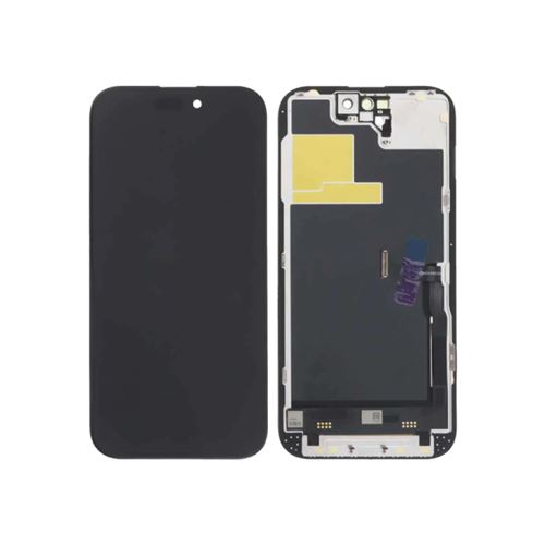 Ecran LCD et Vitre Tactile Incell FHD Noir pour Apple iPhone 14 Pro (IC Removable)