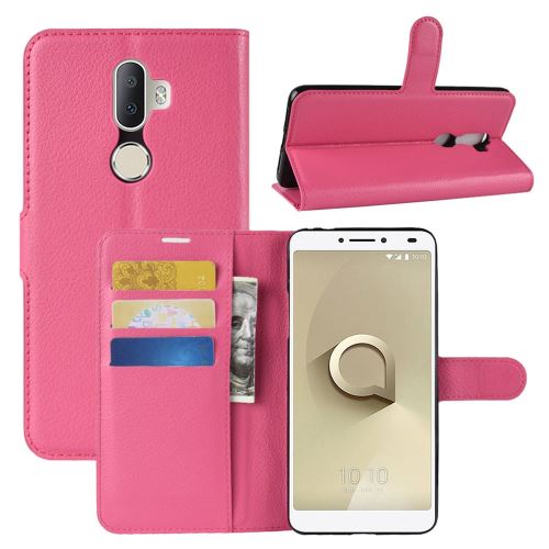 Etui Housse Portefeuille Pour Alcatel 3V - Rose