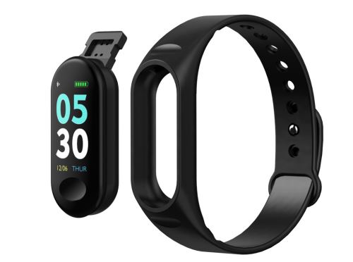 0.96Inch Couleur Vitesse Écran Coeur Sommeil de Tension Artérielle de Surveillance Smartwatch Band Poly1764