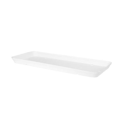 artevasi soucoupe rectangulaire capri xl - 29 x 53 x h 4 cm - 5,2 l - blanc