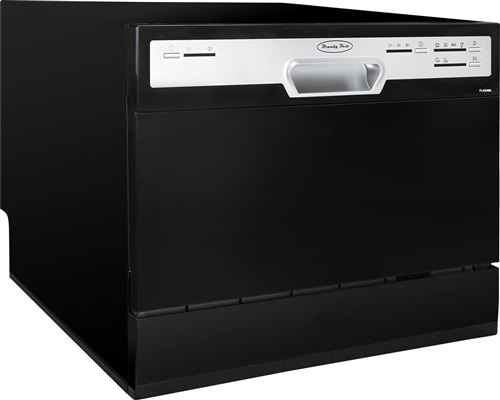Brandy Best FLASH6N - Lave-vaisselle - pose libre - largeur : 55 cm - profondeur : 50 cm - hauteur : 43.8 cm - noir