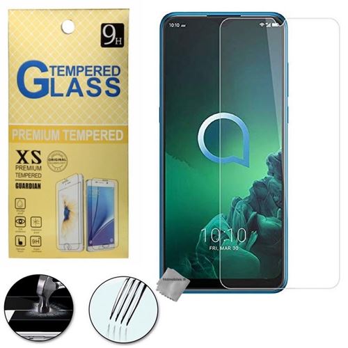 Film de protection vitre verre trempe transparent pour Alcatel 3X (2019) - htdmobiles
