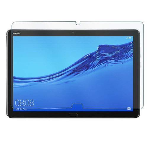 Huawei Mediapad T5 Wifi - 4G/LTE : Protection d'écran en verre trempé - Tempered glass Screen protector 9H premium / Films vitre Protecteur d'écran tablette Media Pad T5 - Version intégrale avec accessoires - XEPTIO