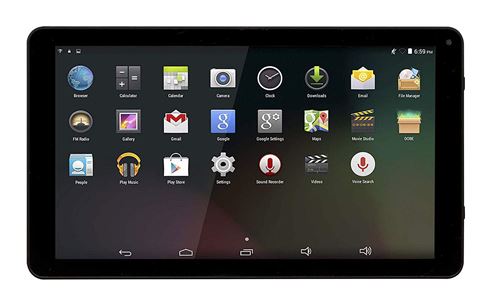 DENVER TAQ-10252 - Tablette - Android 8.1 (Oreo) Go Edition - 8 Go - 10.1 (1024 x 600) - Logement microSD
