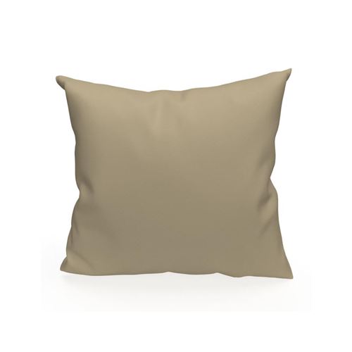 Housse de coussin 40x40 cm ALIX taupe par Soleil d'ocre
