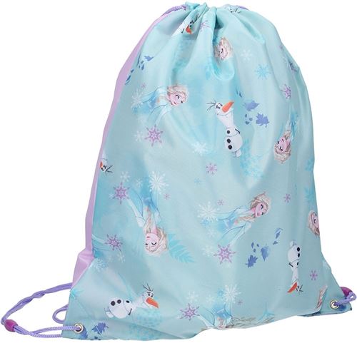 Disney sac de sport Frozen II Crystalized 44 x 37 cm bleu clair