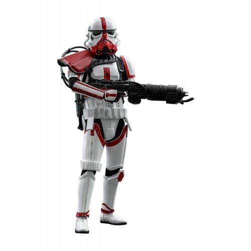 Figurine Hot Toys TMS012 - Star Wars - The Mandalorian - Incinerator Stormtrooper