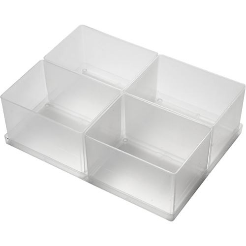Raaco boîte d'encastrement BA7-1 pour boîte de rangement 109x79x80 mm