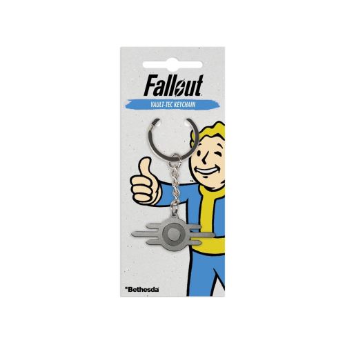 Fallout - Porte-clés métal Vault-Tec