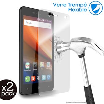 Verre De Protection Flexible, Film Dureté 9h Pour Alcatel 3x (pack X2) - 1
