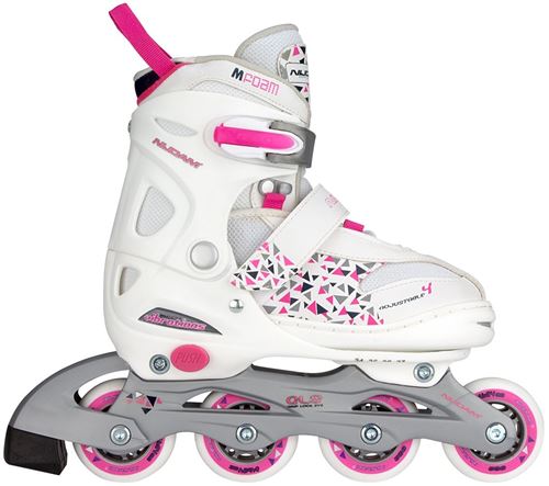 NIJDAM patins à roues alignées réglables taille junior 27-30