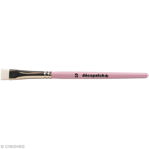 Pinceau soie Décopatch - Rose - 14,5 cm