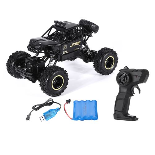 Voiture radio commandée Insma 1/16 RC camion chenille 4WD hors route Noir