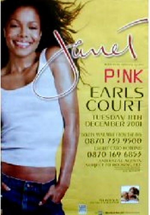Janet JACKSON - 100x150 cm - AFFICHE / POSTER État correct - N/A reconditionné disponible sur Fnac