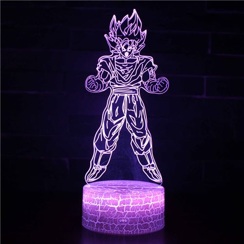 Stack - Lampe 3D Veilleuse Enfant - Dragon Ball - Tactile - Télécommande - Image 2