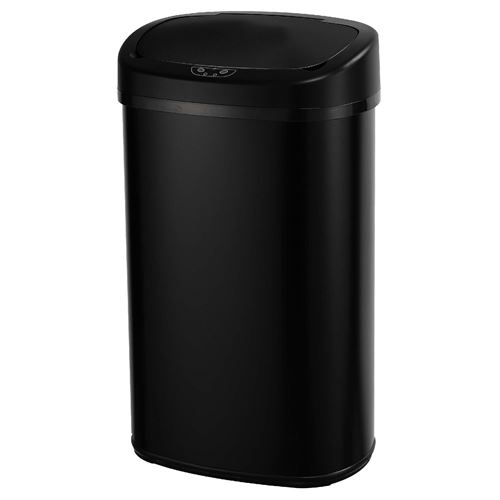 Kitchen Move Poubelle de cuisine à ouverture automatique Majestic noir 68 L - vue 1