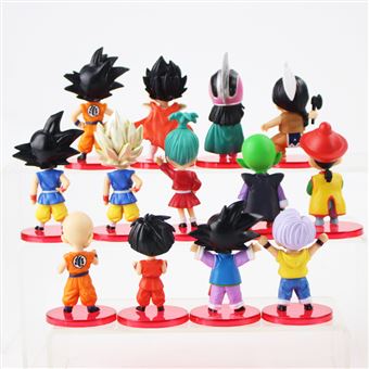 Figurine Dragon Ball, Goku Enfant et Piccolo, 25 cm