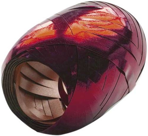 Haza Original ruban de décoration rouge 20 mètres 24 pièces