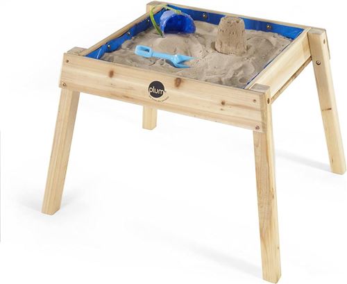 Table à sable et jeu d'eau en bois - bleu