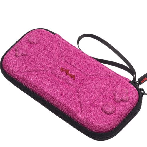 Housse / Étui de transport antichoc pour Nintendo Switch Lite - Rose foncé