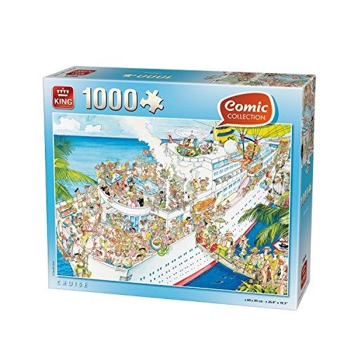 Puzzle 1000 Pièces : Comic Collection - Cruise, King International