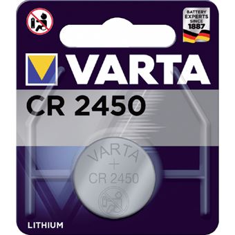 Varta Electronics - Batterie CR2450 - Li - 560 mAh - 1