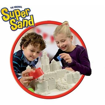 Goliath Juego Para Moldear Super Sand Castillos, Con 4 Moldes Y De Arena Super Sand Goliath Goliath 900 Gramos