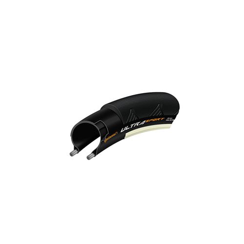 Pneu route 700 x 23 continental ultra sport2 noir-blanc 250g 180tpi ts (23-622) (offre speciale)