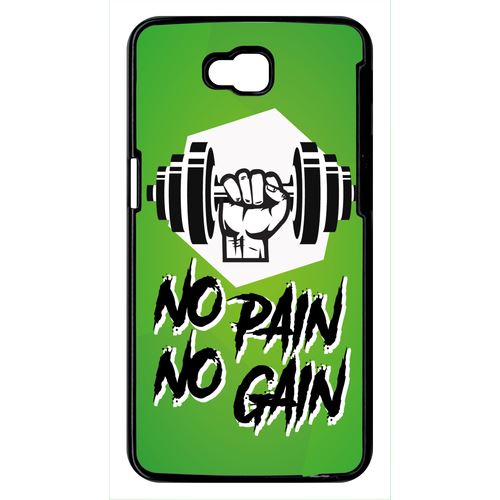 Coque Lg Pro Lite D680 No Pain No Gain Fond Vert