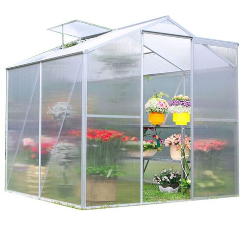 Habrita Serre De Jardin Aluminium 2.47 M2, Foresta - Image 3