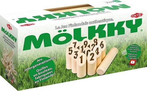 Mölkky - 53857 - Jeu de lancer - Jeu de quilles finlandaises - Mölkky Midi