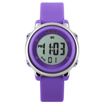 Montre LED éducative Pour Enfants – Étanche, Lumineuse, Avec Bracelet Réglable Et Motif Dessin Animé – Apprentissage De L'heure