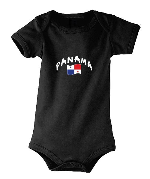 Supportershop Panama Body Mixte Bébé, Noir, FR : (Taille Fabricant : 3-6 Mois)