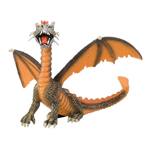 Bullyland Orange Figurine Dragon Assis