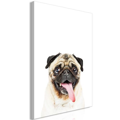 Tableau - Pug (1 Part) Vertical - 60x90 Artgeist (7883)