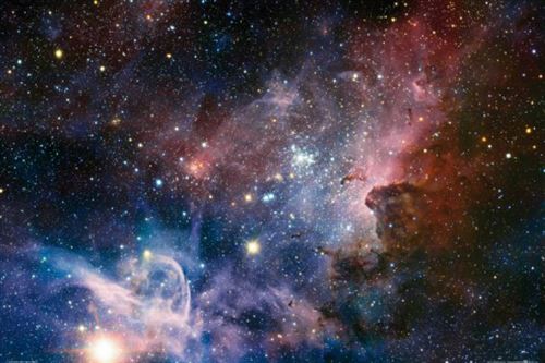 Espace Et Univers Poster - La Naissance D'Étoiles Dans La Nébuleuse De La Carène (61x91 cm)