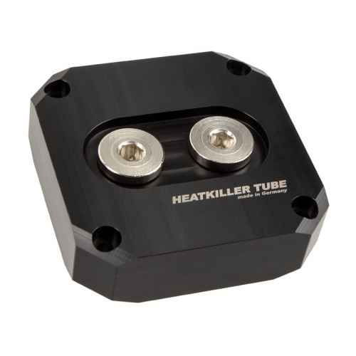 watercool watercool heatkiller tube deckel - multiport top 100 noir