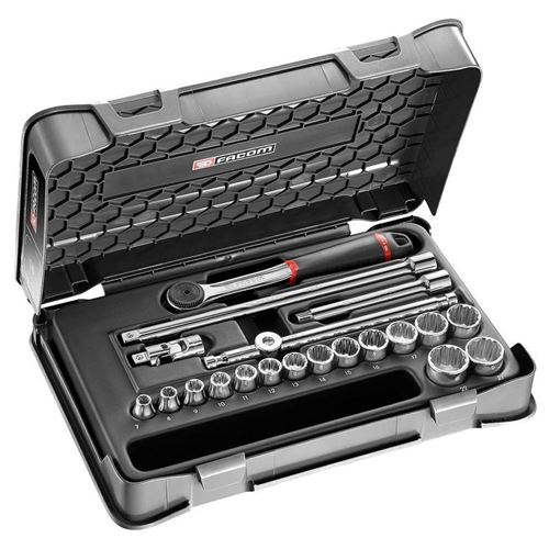 Coffret De Douille 3/8 12 Pans - Facom - J.161-3P12