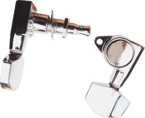 Jeu de 6 mecaniques ping individuelles (3+3) bain d'huile chrome p2650